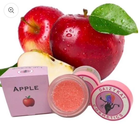 Apple Lip Scrub – Exfoliating & Hydrating • Sweet Apple Scent • New - Picture 2 of 3